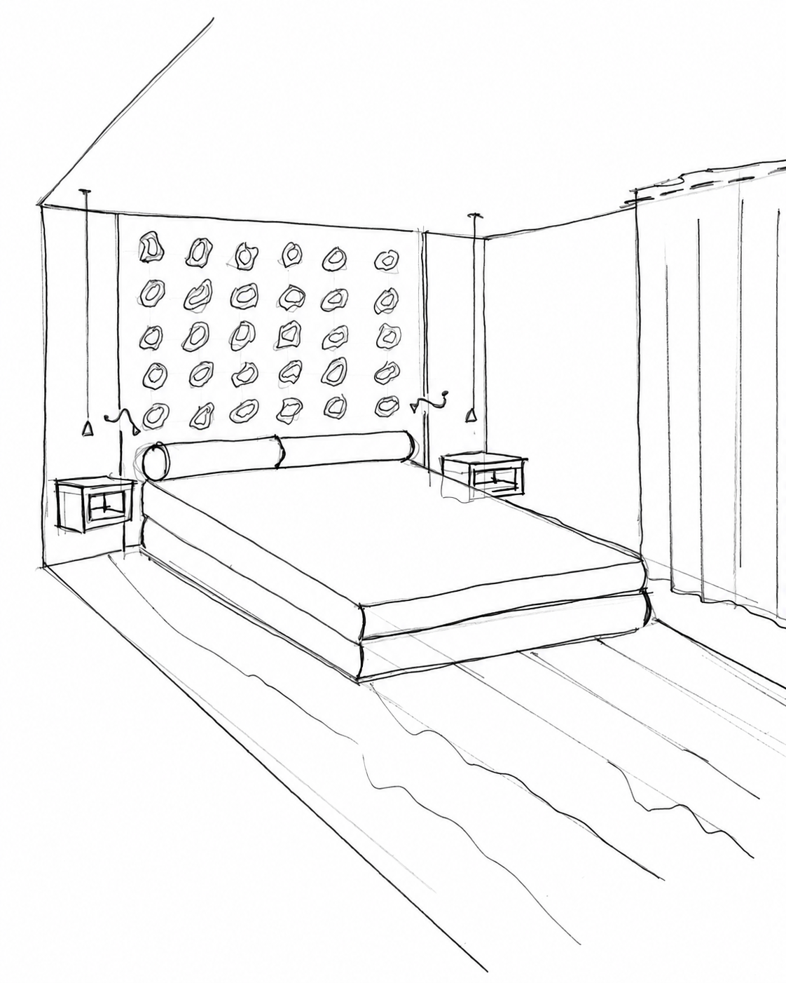 Conversaciones con croquis interiorismo pepenietostudio